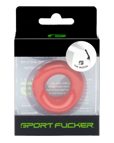 Wedge Cockring Rouge 