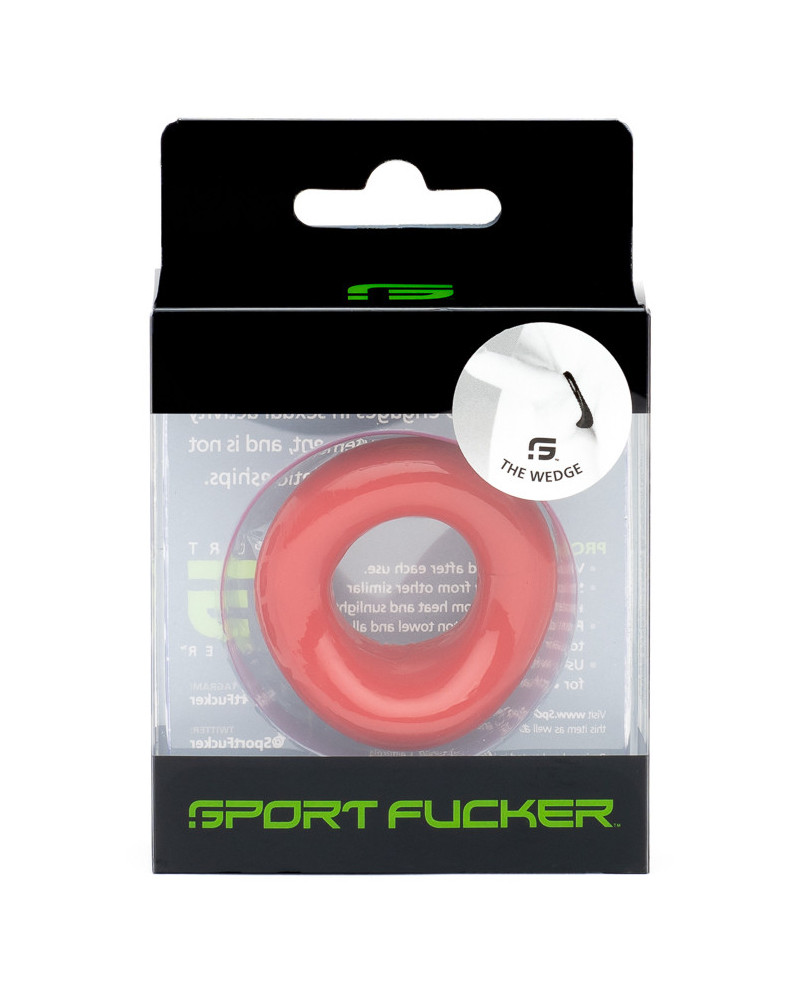 Wedge Cockring Rouge 