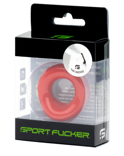 Wedge Cockring Rouge 