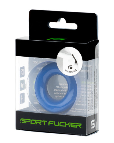 Wedge Cockring Bleu 