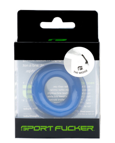 Wedge Cockring Bleu 
