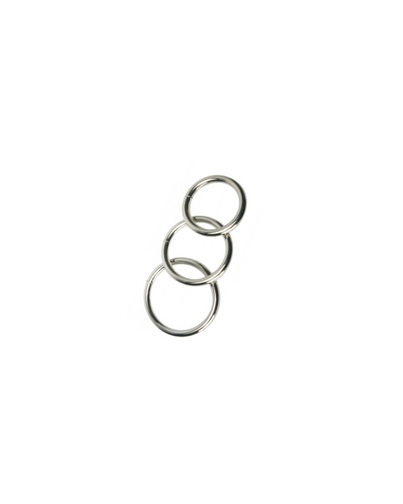 Cockrings Métal Lot de 3 