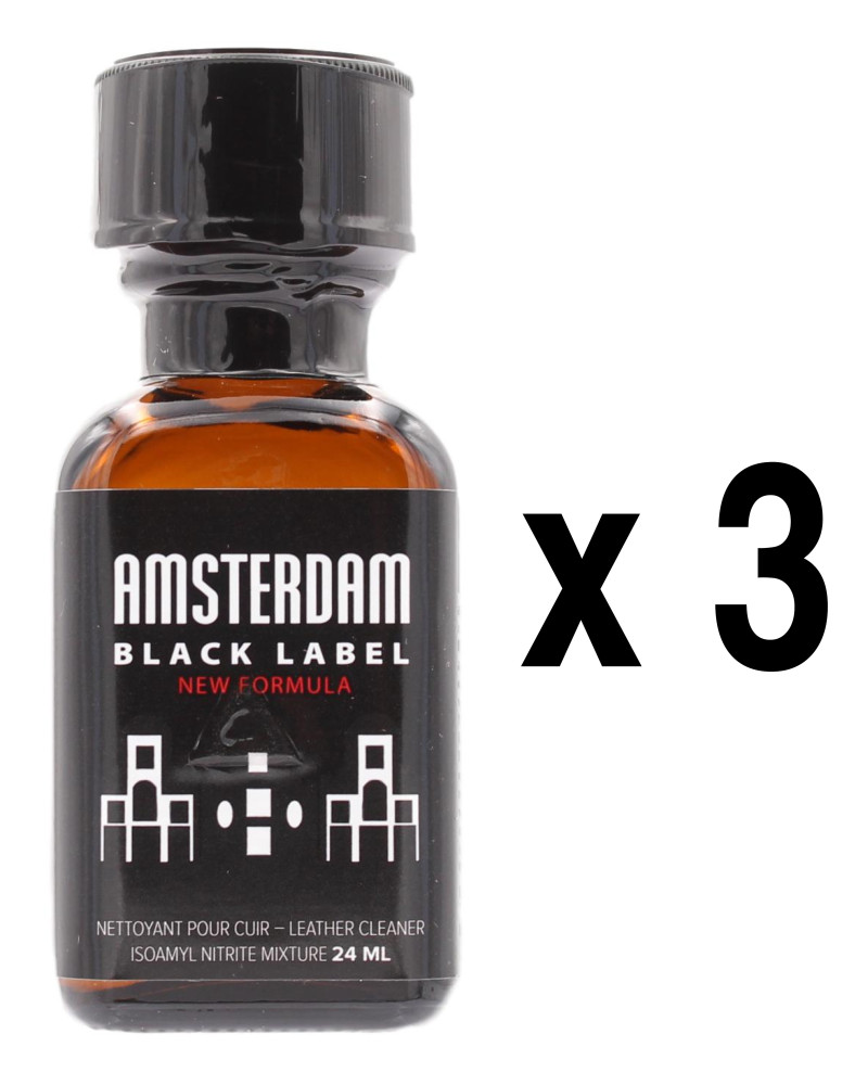Amsterdam Black Label 24mL x3 
