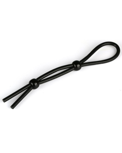 Cock Ring Ajustable Double Noir 