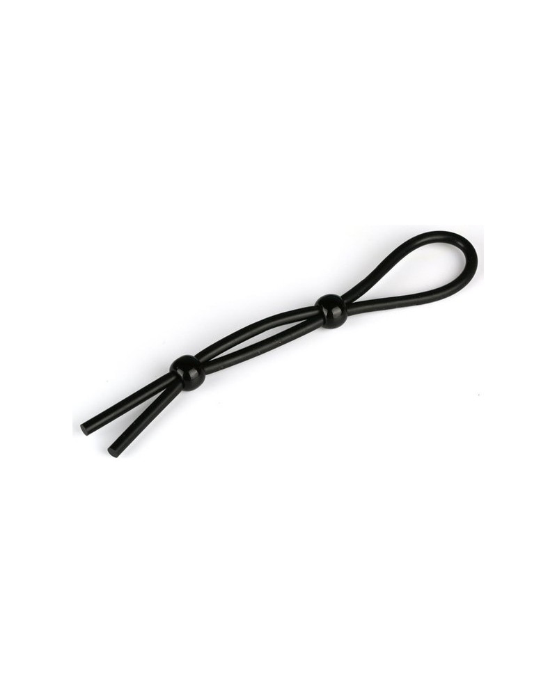 Cock Ring Ajustable Double Noir 