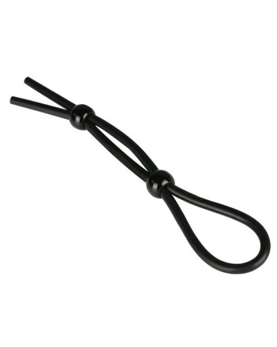 Cock Ring Ajustable Double Noir 