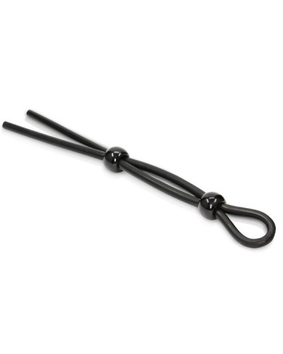 Cock Ring Ajustable Double Noir 