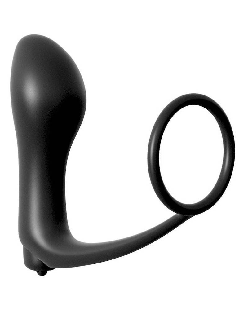 Ass Gasm Vibrant Plug 8.9 x 3.5 cm Noir 