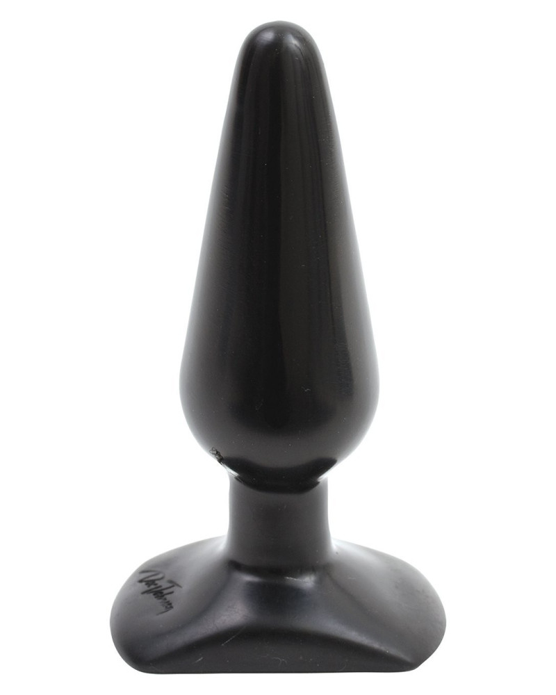 Butt Plug Smooth 12 x 3.8 cm Noir 