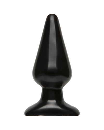 Butt Plug Smooth 12 x 6 cm Noir 