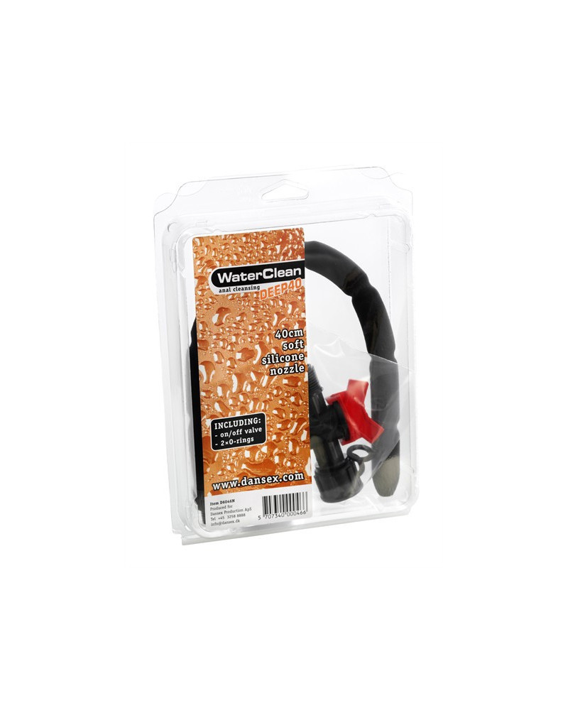 Tuyau de Douche Anale Silicone 40 x 2cm 