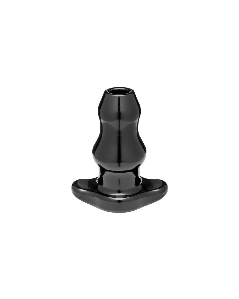 Double Tunnel Plug Extra-Large 14 x 7.8 cm Noir 