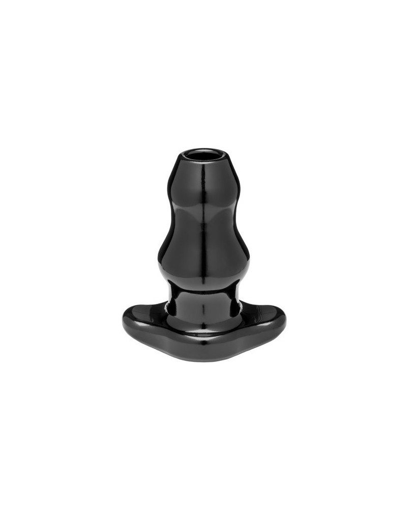 Double Tunnel Plug Noir Large12 x 7 cm 