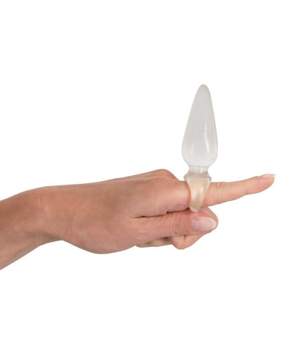 Plug Finger Transparent 7 x 2.5 cm 