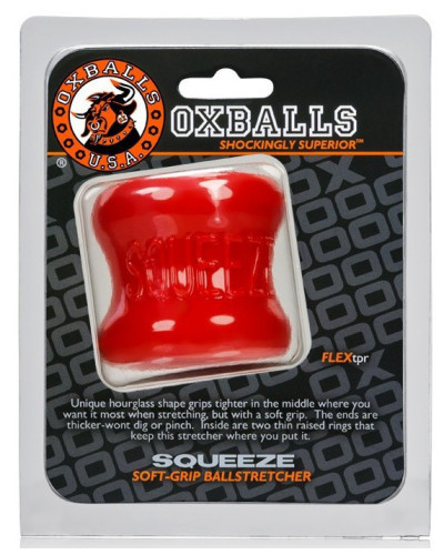 Ballstretcher Squeeze Rouge 