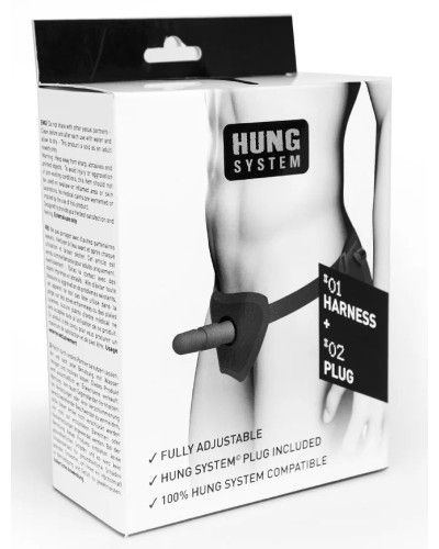 Embout STRAP ON INSERT Hung System Noir 