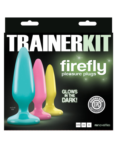 Kit Plugs Anal Phosphorescent 