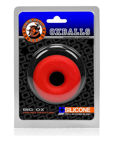 Cockring Bib Ox Rouge 
