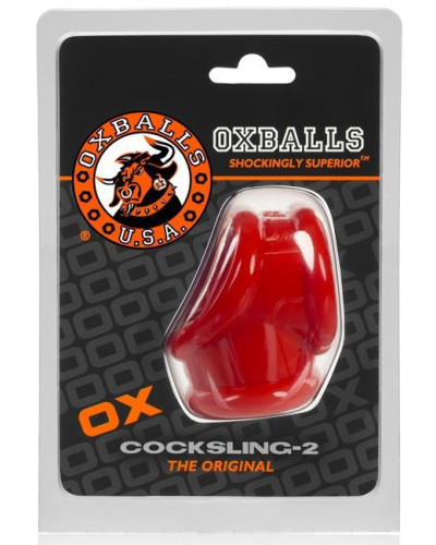 Ballstretcher Cocksling-2 Rouge 