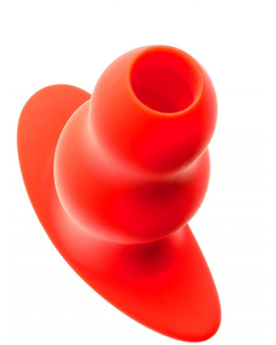 Plug Tunnel Stretch Rouge Medium 13 x 6.4cm 