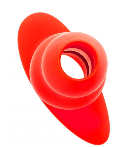 Plug Tunnel Stretch Rouge Medium 13 x 6.4cm 