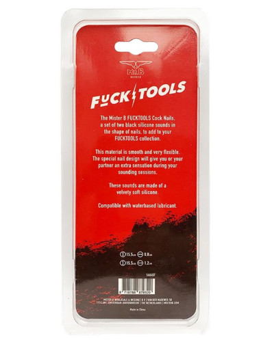 Tiges pour urètre Dick Nails 15cm 