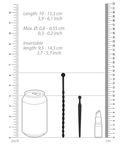 Kit Plugs d'urètre Beginners 2 Pièces 
