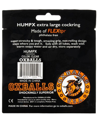 Cockring HumpX Transparent 