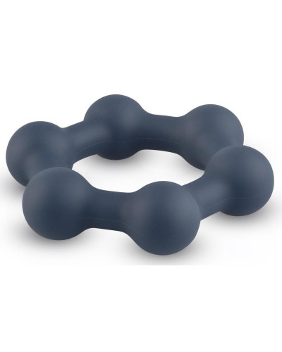 Cockring Hexagone avec boules 