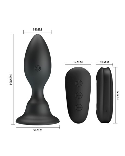 Plug vibrant Mr play 9 x 3.4 cm 