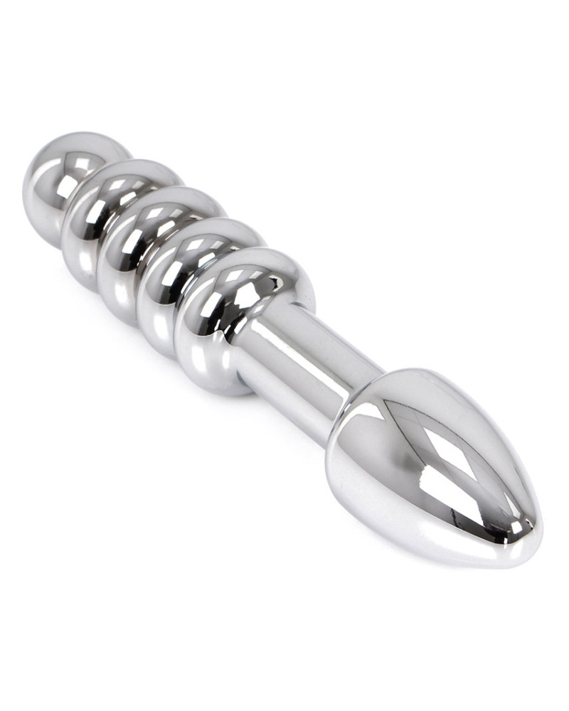 Plug double en métal Rounded 17 x 3.5 cm 