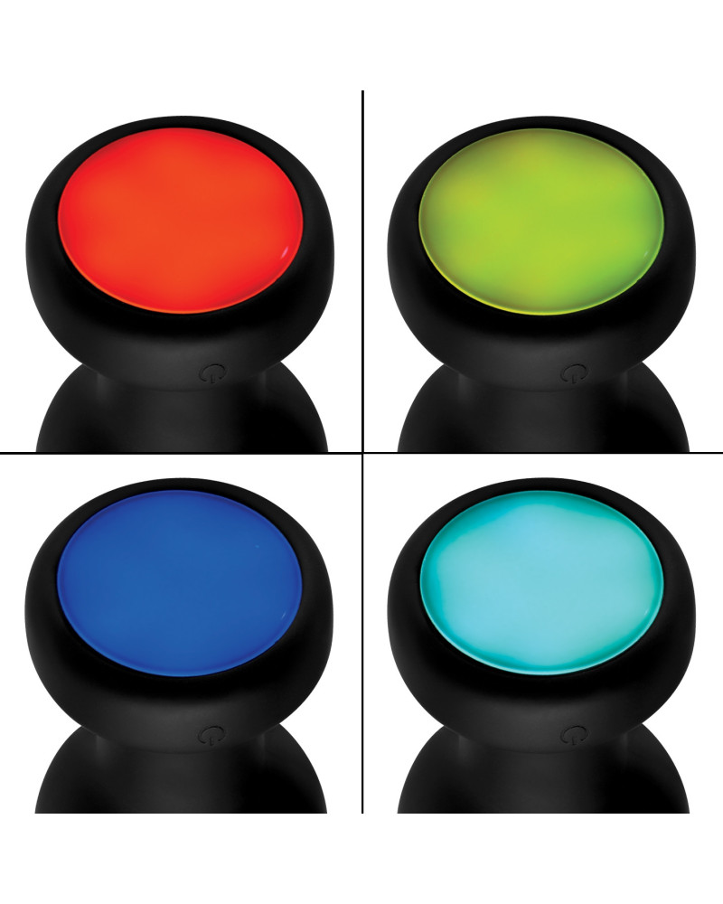 Plug Vibrant Lumineux Light Up Medium 8 x 4 cm 