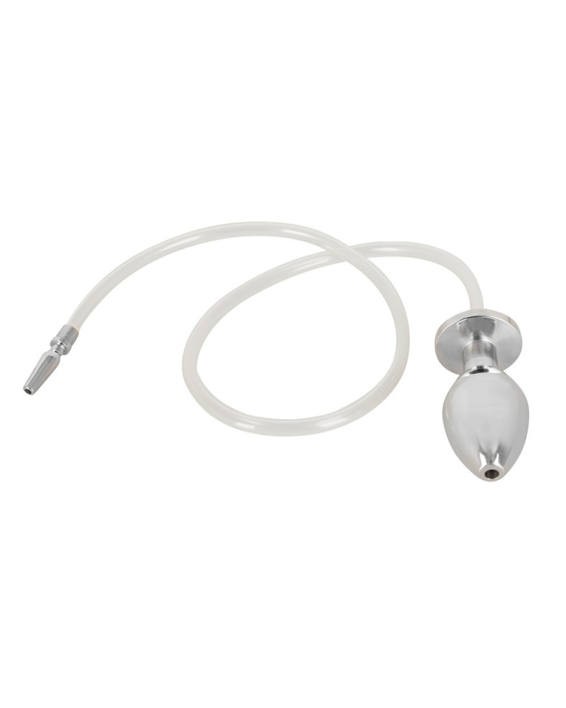 Plug Penis avec plug anal pour jeu Uro 