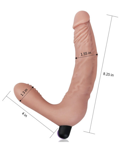 Gode Strap-On IJOY Strapless 17 x 3.5 cm 
