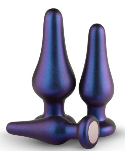 Pack de 3 plugs silicone Comets Hueman 