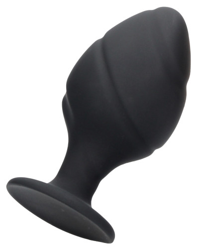 Lot de 3 plugs Swirled Silicone 