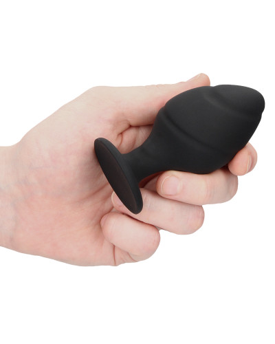 Lot de 3 plugs Swirled Silicone 