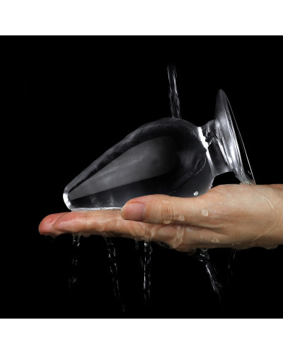 Plug transparent Flawless 10 x 5.5 cm 