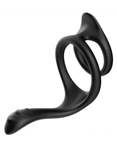 Cockring Double Stim Silicone 