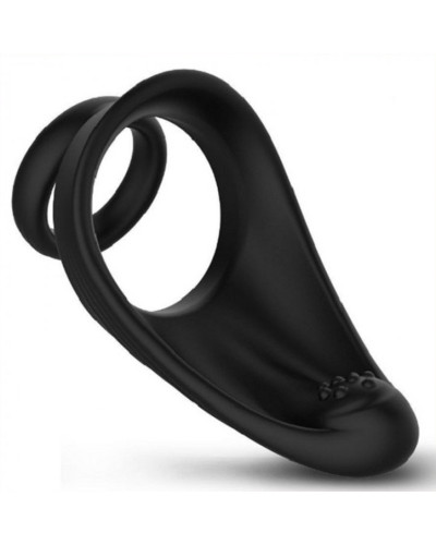 Double Cockring Dual On Silicone 
