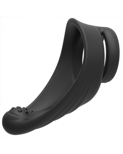 Double Cockring Dual On Silicone 