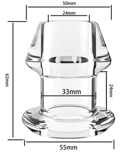 Plug tunnel avec bouchon Inpull M 5 x 5cm 