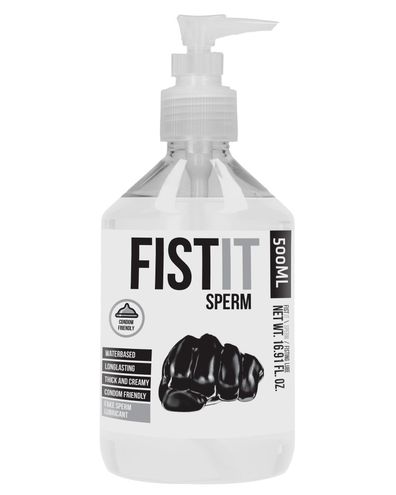 Lubrifiant Aspect Sperme Fist It - Bouteille Pompe 500ml 