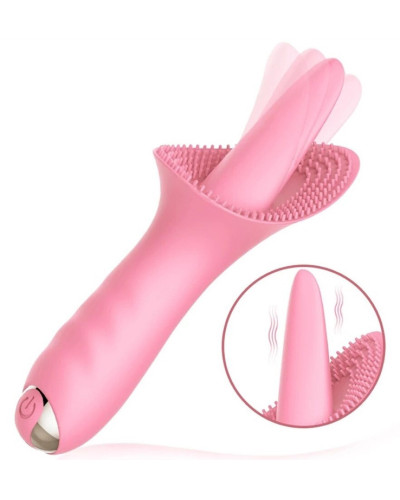 Stimulateur pour anulingus Titan Flow Rose 