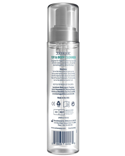 Nettoyant Sextoys mousse Swiss Navy 221ml 