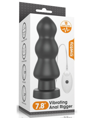 Plug vibrant King Rigger 18 x 7cm 