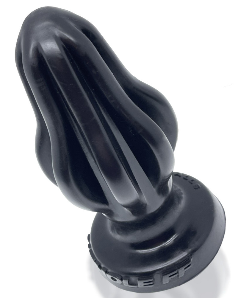 Plug silicone AirHole S 9 x 4cm Noir 