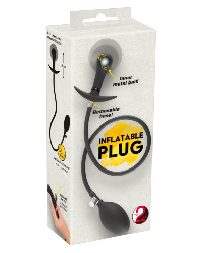 Plug gonflable Inner Ball 8 x 8.5cm 