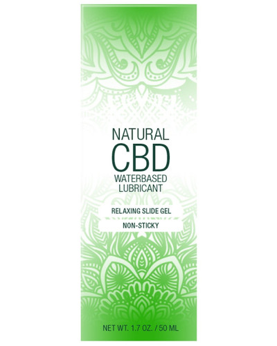 Lubrifiant Eau Natural CBD 50ml 