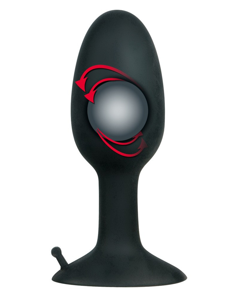 Plug avec bille Backdoor S 7 x 2.8cm 